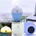 Happy-top Mini Portable USB Humidifier 120ML Wish Bottle Ultrasonic Humidifier Cool Mist Air Purifier with LED Light Touch switch Aroma Diffuser for Car Home Bedroom Office (Blue) - B06XRXM6RM
